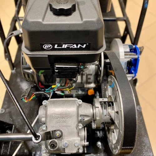 Мотобуксировщик Мужик LUXE М600 1450. 17 л.с.. катковая фото 4