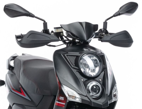 Скутер SYM (Сим) CROX 125 чёрный с ПТС фото 4