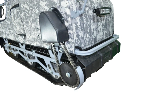 Мотобуксировщик - мотособака KOiRA (Койра) Богатырь 15 ЕR. ДВС 15 л/с. с электростартером Реверс-редуктор. фото 6