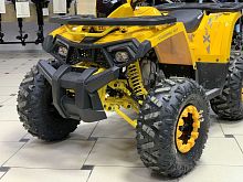 Квадроцикл детский MotoLand (Мотолэнд) VOX125 WILD X желтый (машинокомплект)