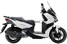 Максискутер SYM (Сим) Joyride 300 Белый с ПТС