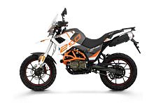 Мотоцикл дорожный ROCKOT (Рокот) HOUND 250 2.0 белый/оранжевый с ЭПТС