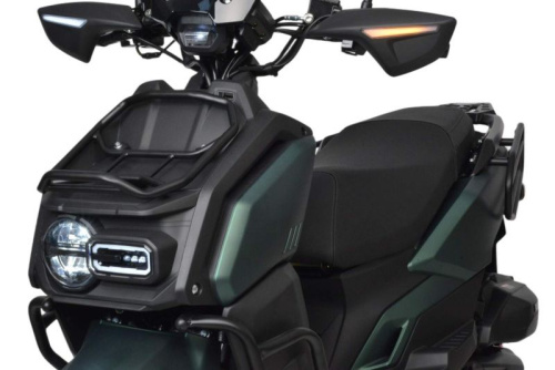 Скутер MotoLand (Мотолэнд) TANK 150 зелёный с ПТС фото 6