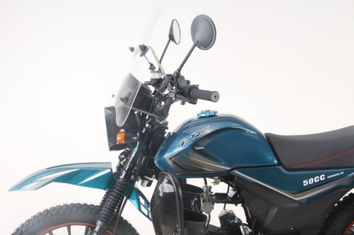 Мопед FXMOTO (ФХМото) FX 50 (110) зелёный фото 2