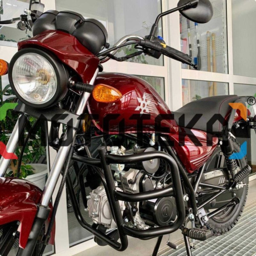 Мопед Мотомир JORDAN EVO 49.9 (110) винный фото 5