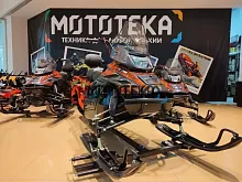 Снегоход IRBIS (Ирбис) SF 200 SL Super Long чёрный/красный с ПСМ