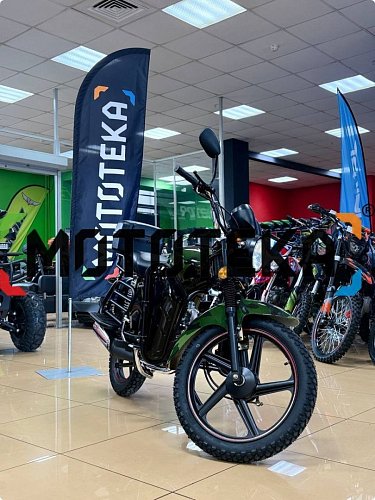 Техника в наличии! Мопед Мотомир RAID (кофр в комплекте. дуги с карманами) камуфляж