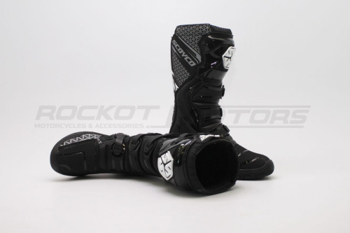 Мотоботы кроссовые SCOYCO (Скойко) MBM009 чёрный 42 фото 3