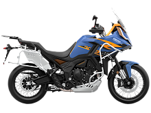 Мотоцикл дорожный ZONTES (Зонтес) ZT703-F TOUR (4T ZT370MU EFI) 21/18 (2025 г.) синий с ПТС