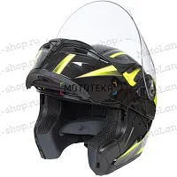 Шлем мото модуляр HIZER (Хайзер) J5902 №1 (XL) (2 визора)