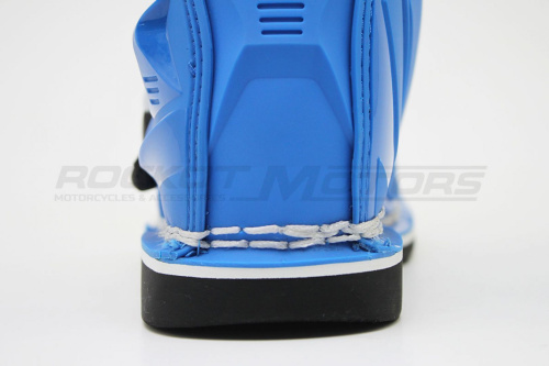 Мотоботы кроссовые SCOYCO (Скойко) MBM006 синий/белый 43 фото 4