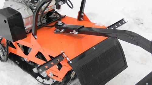 Мотобуксировщик Лидер компактный Белка 8 л.с. фото 10