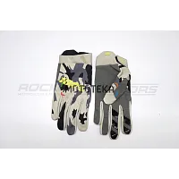 Мотоперчатки кроссовые 100% #3 (L, камуфляж)