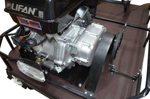 Мотобуксировщик вездеход KOiRA (Койра) TR 13 с понижающим редуктором (для болот). с ручным стартером фото 7