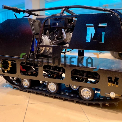 Мотобуксировщик Мужик LUXE М600 1450. 17 л.с.. катковая фото 5