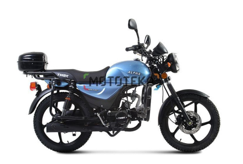 Мопед TMBK ALPHA 50 (110) Light Blue