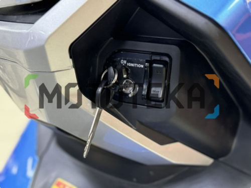 Скутер Мотомир TRACER ADV 50cc (125) синий фото 9