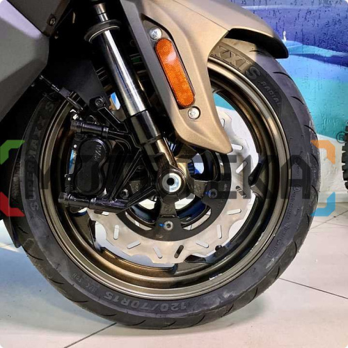 Скутер SYM (Сим) MAXSYM TL 500i черный с ПТС фото 6