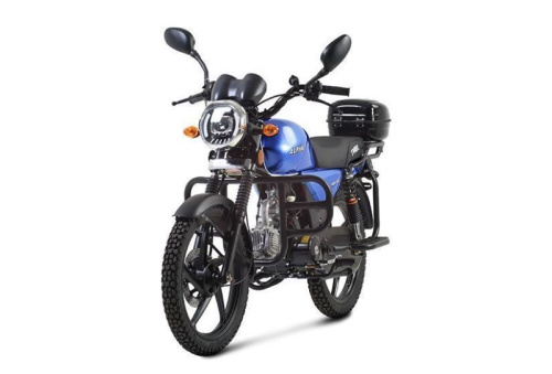 Мопед TMBK ALPHA 50 (110) Blue фото 3