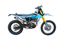 Мотоцикл кроссовый / эндуро FXMOTO (ФХМото) CB250R серый/синий