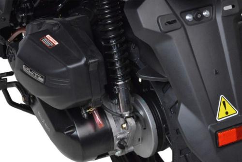 Скутер MotoLand (Мотолэнд) TANK 150 зелёный с ПТС фото 7