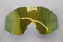 Линза для кроссовых очков ROCKOT (Рокот) RM - 378 (зеркальная золотистая)