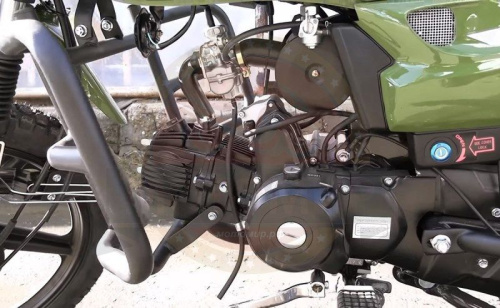 Мопед Мотомир CROSSTRACK (исполнение типа Лесник) зелёный фото 12